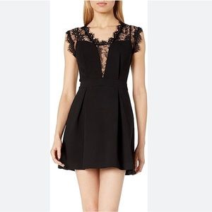 BCBGeneration Women's Lace Inset Dress